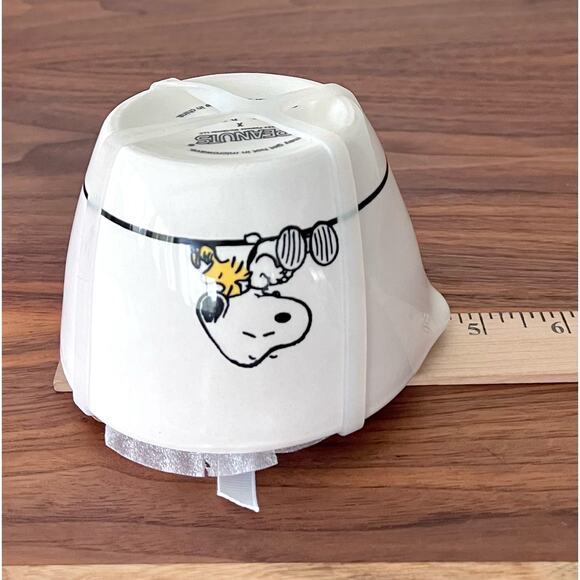 NWT Rae Dunn Peanuts Snoopy Measuring Cup Set of 4 by Magenta - Picture 8 of 9